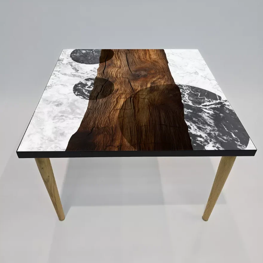 Table "№002" Super Matt, Soft-Touch