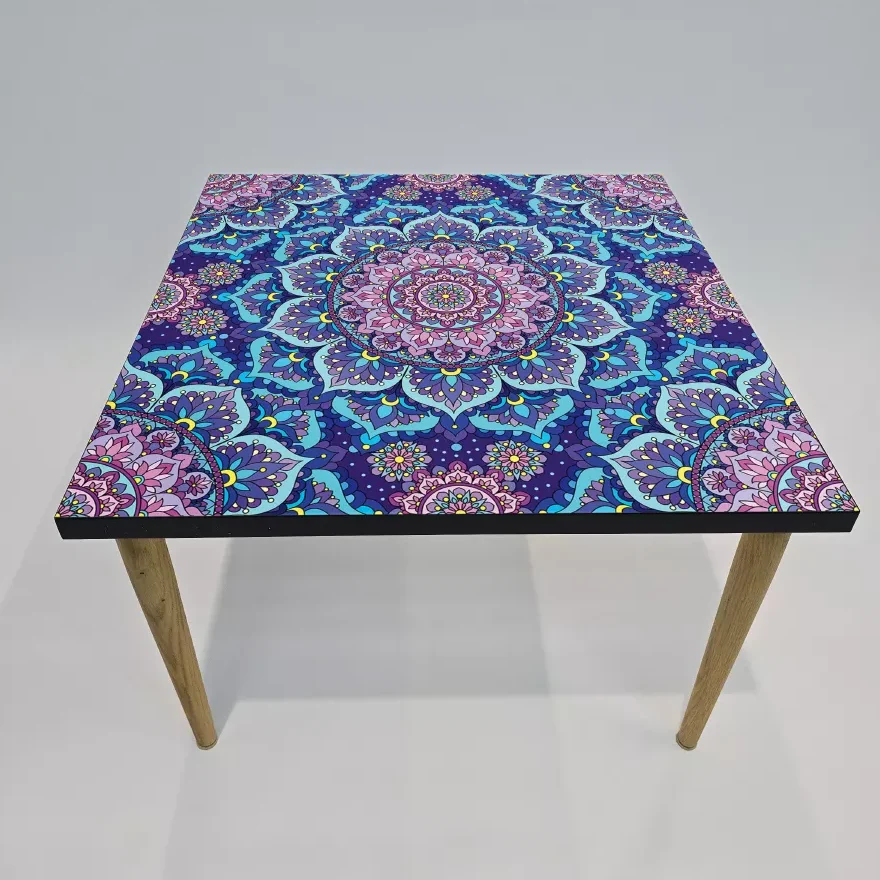 Table "Mandala" Super Matt, Soft-Touch