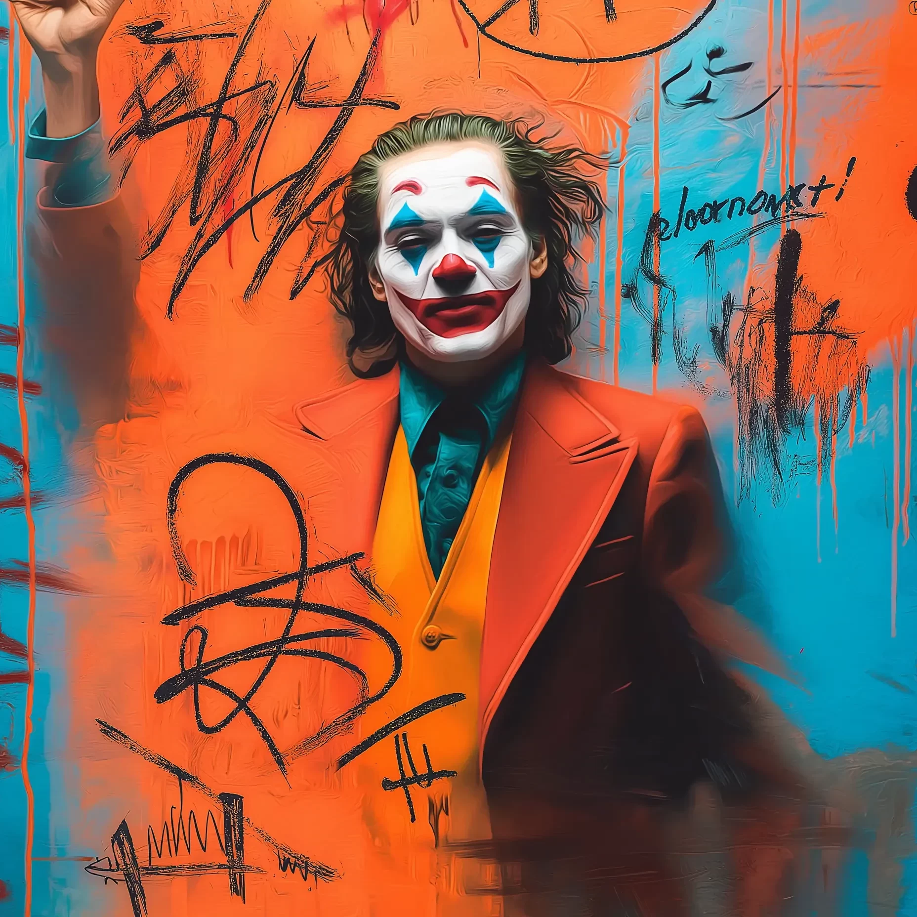 Jocker portraying by Joaquin Fenix