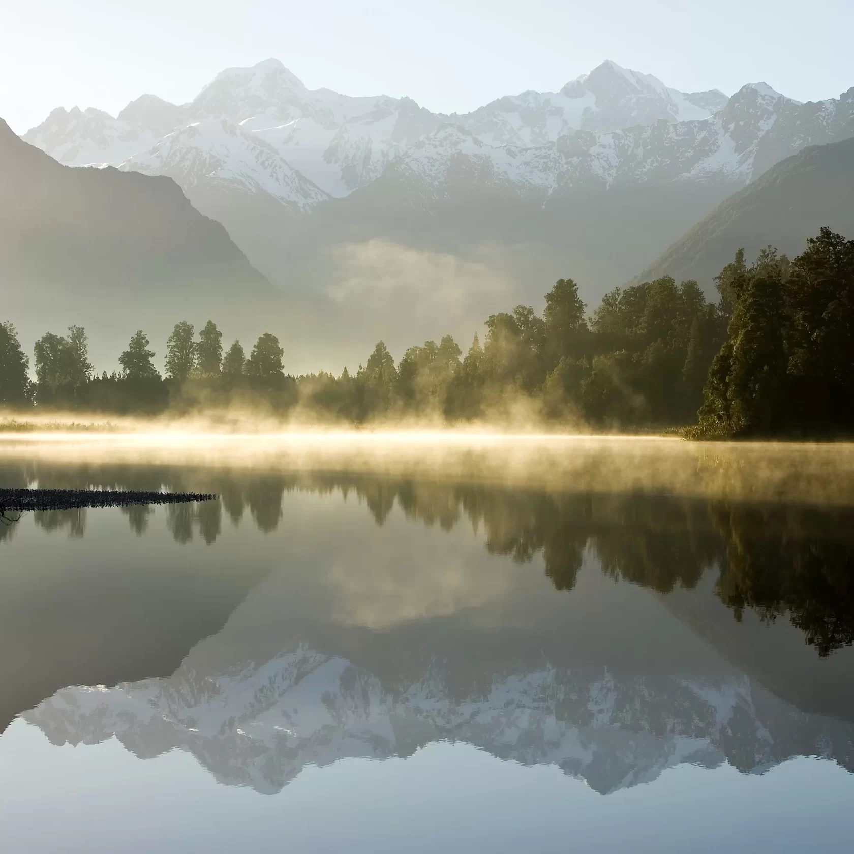Morning in the mountains