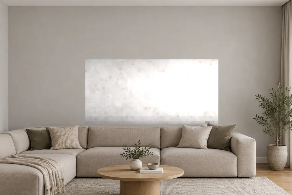 A room with the MAD 008 panel on the wall