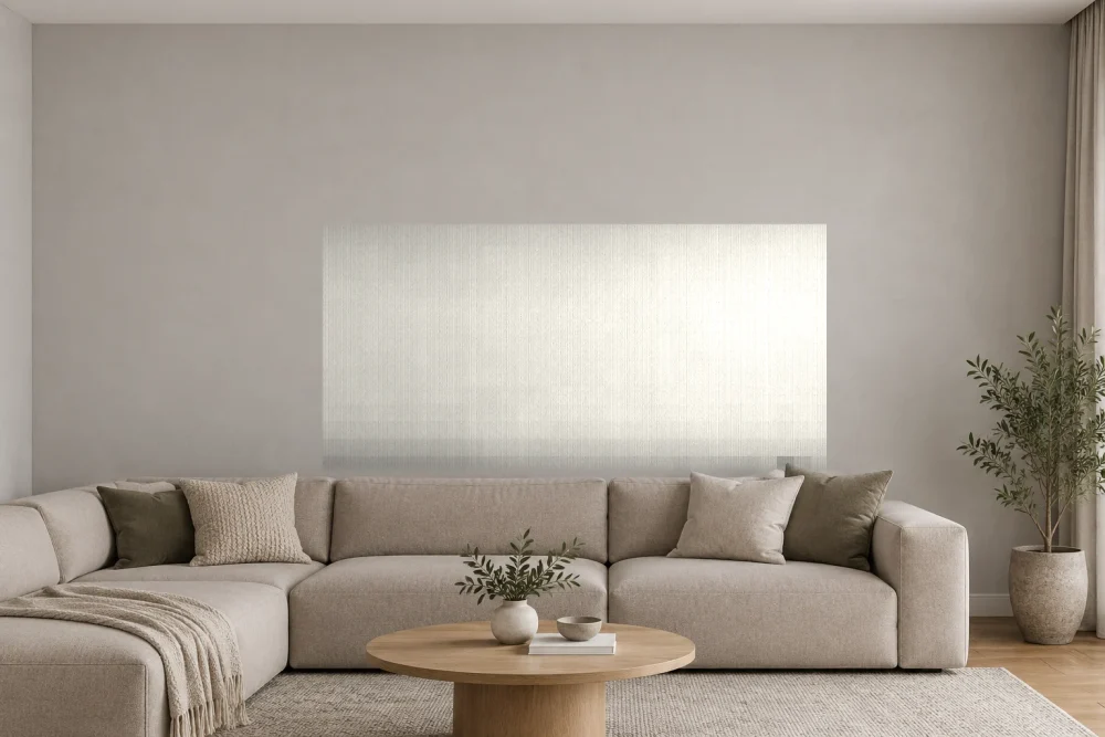 A room with the MAD 354 panel on the wall