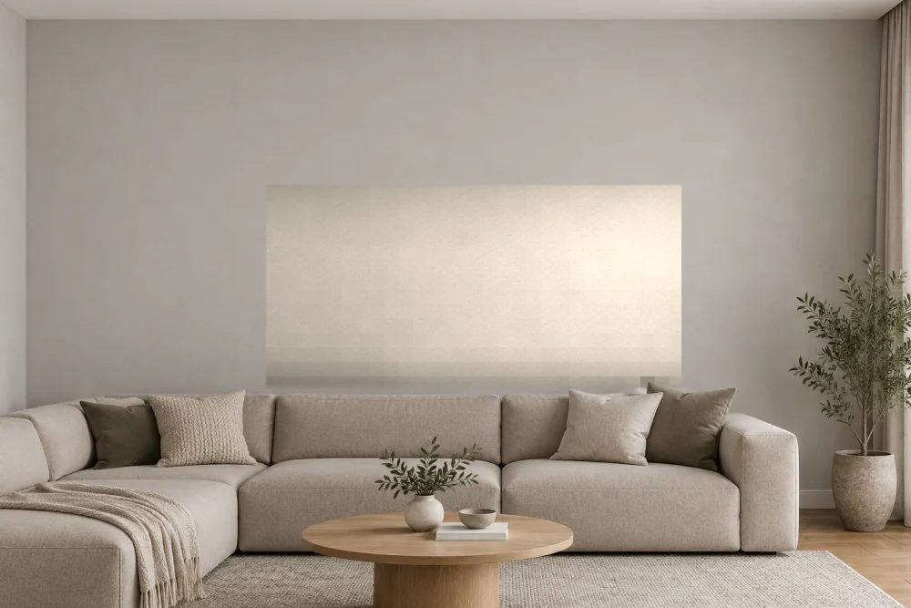A room with the MAD 355 panel on the wall