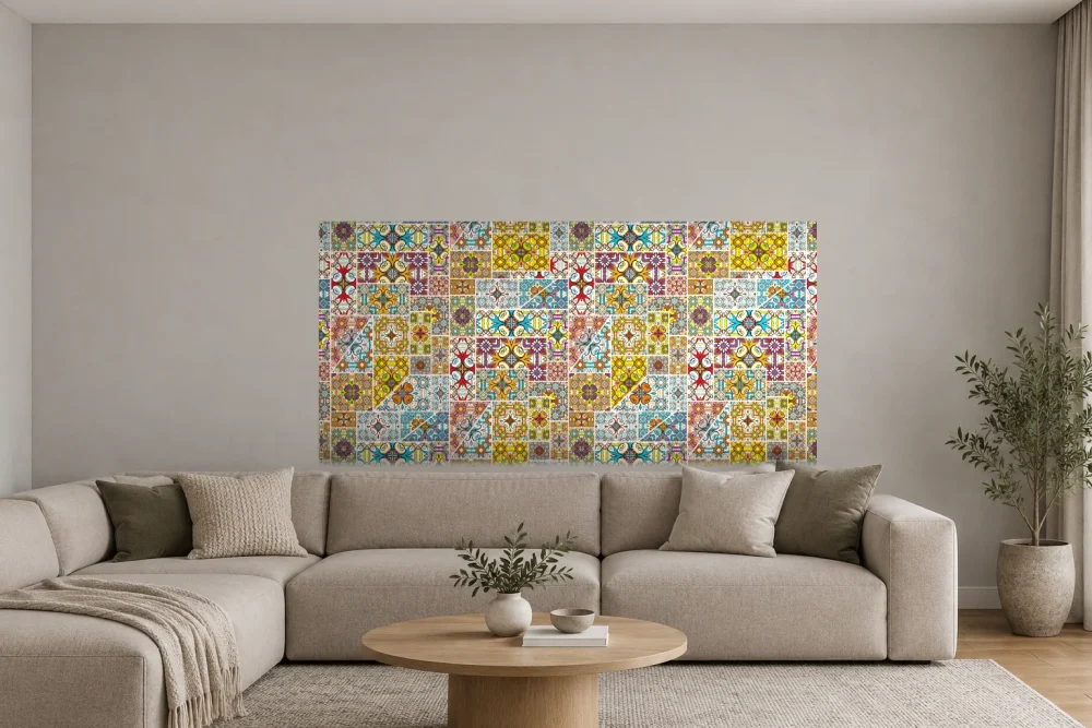 A room with the MAD 512 panel on the wall
